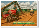 Ein Abenteuer per Motorrad - DIE TRANSAMAZONICA (Tischkalender 2024 DIN A5 quer), CALVENDO Monatskalender