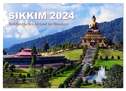 Sikkim ¿ Buddhistisches Kleinod im Himalaya (Wandkalender 2024 DIN A2 quer), CALVENDO Monatskalender
