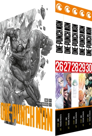 One. ONE-PUNCH MAN - Band 26-30 im Sammelschuber. Crunchyroll Manga, 2025.