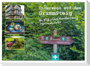 Unterwegs auf dem GrimmSteig - Zu Fuß durch Nordhessens Märchenwälder (Wandkalender 2024 DIN A2 quer), CALVENDO Monatskalender