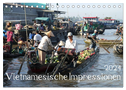 Vietnamesische Impressionen (Tischkalender 2024 DIN A5 quer), CALVENDO Monatskalender