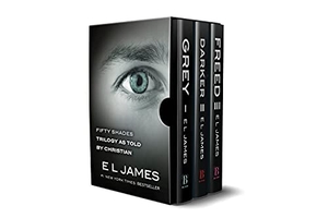 James, E L. Fifty Shades as Told by Christian Trilogy - Grey, Darker, Freed Box Set. Sourcebooks, 2021.