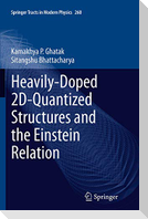Heavily-Doped 2D-Quantized Structures and the Einstein Relation