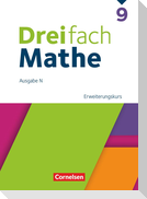 Dreifach Mathe 9. Schuljahr. Erweiterungskurs - Schulbuch mit digitalen Hilfen, Erklärfilmen und Wortvertonungen