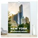New York Wolkenkratzer (hochwertiger Premium Wandkalender 2024 DIN A2 hoch), Kunstdruck in Hochglanz