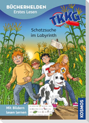 TKKG Junior, Bücherhelden, Erstes Lesen, Schatzsuche im Labyrinth