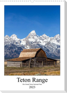 Teton Range - Der Grand Teton National Park (Wandkalender 2023 DIN A3 hoch)
