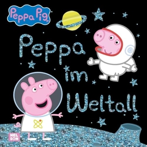Peppa Wutz Bilderbuch: Peppa im Weltall - Mit glänzender Folie auf dem Cover. Nelson Verlag, 2024.