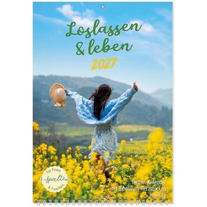 Loslassen & leben 2027 - Termin-Kalender mit Bibelwort-Herzstücken. Kawohl Verlag GmbH, 2026.