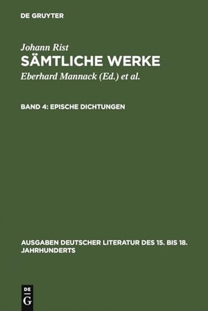 Mannack, Eberhard (Hrsg.). Epische Dichtungen - (Das alleredelste Nass. Das alleredelste Leben). De Gruyter, 1972.