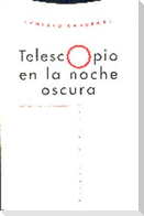 Telescopio en la noche oscura