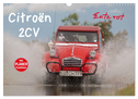 Citroën 2CV - Ente rot (Wandkalender 2024 DIN A3 quer), CALVENDO Monatskalender