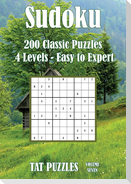 Sudoku - 200 Classic Puzzles - Volume 7 - 4 Levels - Easy to Expert