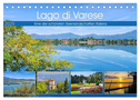 Lago di Varese - Eine der schönsten Seenlandschaften Italiens (Tischkalender 2025 DIN A5 quer), CALVENDO Monatskalender