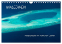 Malediven - Inselparadies im Indischen Ozean (Wandkalender 2024 DIN A4 quer), CALVENDO Monatskalender