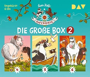 Kolb, Suza. Die Haferhorde - Die große Box 2 (Teil 4-6) - Ungekürzte Lesungen mit Bürger Lars Dietrich. Audio Verlag Der GmbH, 2019.