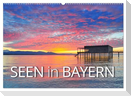 Seen in Bayern (Wandkalender 2025 DIN A2 quer), CALVENDO Monatskalender
