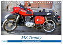 MZ Trophy - Eine Kultmaschine der DDR (Wandkalender 2024 DIN A4 quer), CALVENDO Monatskalender