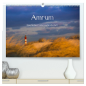 Amrum - Eine farbenfrohe Insellandschaft (hochwertiger Premium Wandkalender 2024 DIN A2 quer), Kunstdruck in Hochglanz