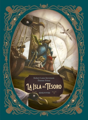 Stevenson, Robert Louis / Benjamin Lacombe. La isla del tesoro. Editorial Luis Vives (Edelvives), 2020.