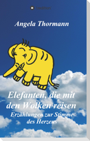 Elefanten, die mit den Wolken reisen