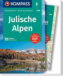 KOMPASS Wanderführer Julische Alpen, 55 Touren mit Extra-Tourenkarte
