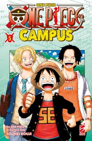 Oda, Eiichiro / Souhei Kouji. One piece campus. Vol. 5. Star Comics, 2026.