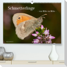Schmetterlinge - von Blüte zu Blüte - (Premium, hochwertiger DIN A2 Wandkalender 2023, Kunstdruck in Hochglanz)