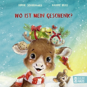 Schoenwald, Sophie. Wo ist mein Geschenk? - Tippen, schütteln und süße Tiere erraten. Großer Pappbilderbuch-Mitmachspaß ab 2 Jahren. Baumhaus Verlag GmbH, 2026.