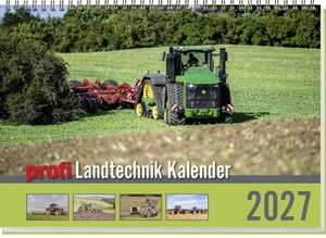 Profi (Hrsg.). profi Landtechnikkalender 2027 - Die volle Power: Landtechnik für zuhause! Das Geschenk für alle Trecker-Fans. Landwirtschaftsverlag, 2026.