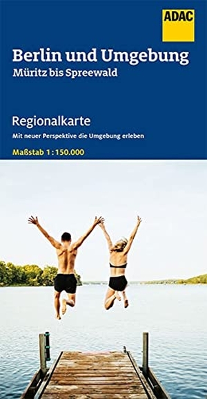 ADAC Regionalkarte Blatt 6 Berlin und Umgebung 1:150 000 - Müritz bis Spreewald. ADAC, 2020.