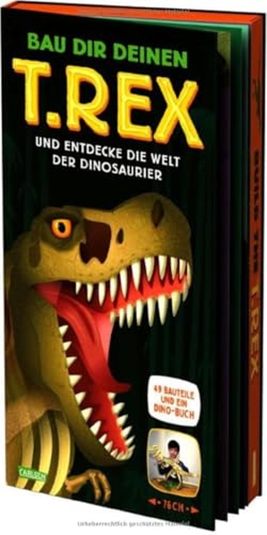 Bau dir deinen T. Rex - Und entdecke die Welt der Dinosaurier | Ein interaktiver T.-Rex-Bausatz und ein Buch voller spannender Dino-Fakten für Kinder ab 5 Jahrenab. Carlsen Verlag GmbH, 2025.
