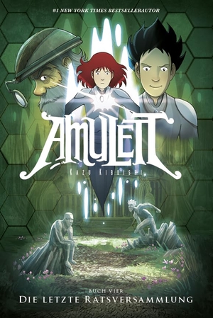 Kibuishi, Kazu. Amulett #4 - Die letzte Ratsversammlung. Adrian Wimmelbuchverlag, 2020.