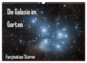 Die Galaxie im Garten (Wandkalender 2024 DIN A3 quer), CALVENDO Monatskalender