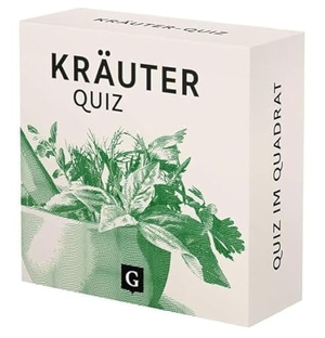 Steffens, Nicole. Kräuter-Quiz - 100 Fragen und Antworten rund um Heilpflanzen, Wildkräuter und aromatische Küchenklassiker. Grupello Verlag, 2024.