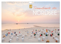 Traumstrände der Nordsee (Wandkalender 2024 DIN A4 quer), CALVENDO Monatskalender