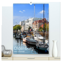 Oldenburg am Wasser (hochwertiger Premium Wandkalender 2025 DIN A2 hoch), Kunstdruck in Hochglanz