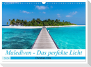 Malediven - Das perfekte Licht (Wandkalender 2024 DIN A3 quer), CALVENDO Monatskalender