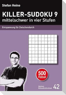 KILLER-SUDOKU 9 - mittelschwer in vier Stufen