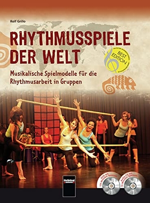 Grillo, Rolf. Rhythmusspiele der Welt - Musikalische Spielmodelle für die Rhythmusarbeit in Gruppen. Inkl. Audio-CD und DVD. Helbling Verlag GmbH, 2011.