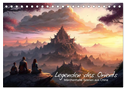 Legenden des Orients Märchenhafte Szenen aus China (Tischkalender 2024 DIN A5 quer), CALVENDO Monatskalender