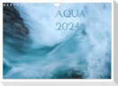 AQUA 2024 (Wandkalender 2024 DIN A4 quer), CALVENDO Monatskalender