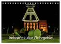 Industriekultur Ruhrgebiet (Tischkalender 2024 DIN A5 quer), CALVENDO Monatskalender