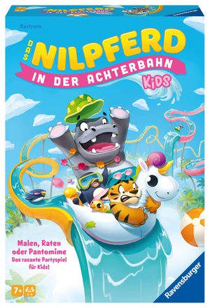 Kaes, Bertram. Ravensburger 22361 - Das Nilpferd in der Achterbahn Kids - Gesellschaftsspiel für Kinder und Familien ab 7 Jahren, für 3-6 Spieler - Partyspiel - Malen, Raten oder Pantomine - Das rasante Partyspiel für Kids!. Ravensburger Spieleverlag, 2023.