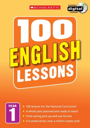 Evans, Jean. 100 English Lessons - Year 1. Scholastic, 2014.