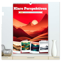 Klare Perspektiven (hochwertiger Premium Wandkalender 2025 DIN A2 hoch), Kunstdruck in Hochglanz