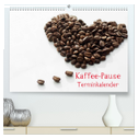 Kaffee-Pause Terminkalender (hochwertiger Premium Wandkalender 2025 DIN A2 quer), Kunstdruck in Hochglanz