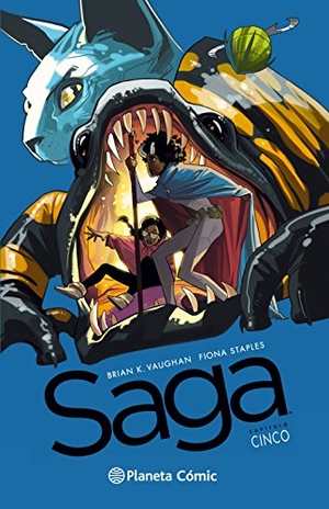 Vaughan, Brian K. / Fiona Staples. Saga 5. Planeta DeAgostini, 2015.