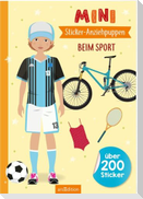 Mini-Sticker-Anziehpuppen - Beim Sport