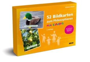 Calvert, Kristina. 52 Bildkarten zum Philosophieren mit Kindern - Zur Förderung individueller Begabungen - Mit 52-seitigem Booklet. Julius Beltz GmbH, 2020.